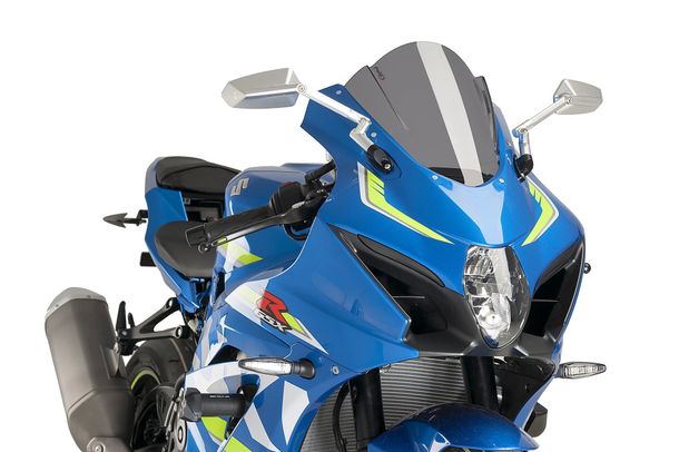 Windschild Puig Z-Racing-Scheibe mit ABE für Suzuki GSX-R1000, GSX-R1000R Bj. 2017 - 2021