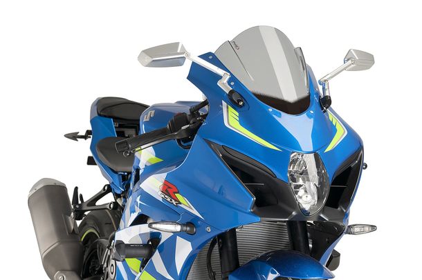 Windschild Puig Z-Racing-Scheibe mit ABE für Suzuki GSX-R1000, GSX-R1000R Bj. 2017 - 2021