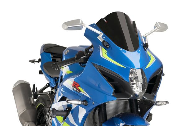 Windschild Puig Z-Racing-Scheibe mit ABE für Suzuki GSX-R1000, GSX-R1000R Bj. 2017 - 2021