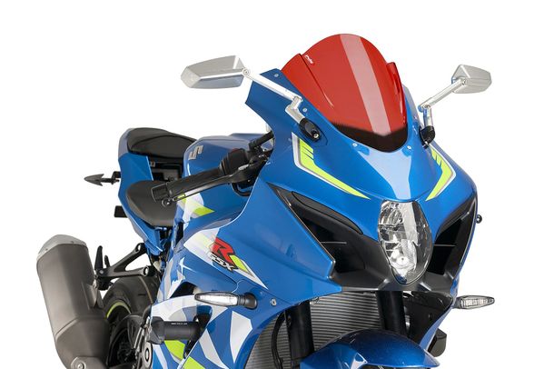 Windschild Puig Z-Racing-Scheibe mit ABE für Suzuki GSX-R1000, GSX-R1000R Bj. 2017 - 2021