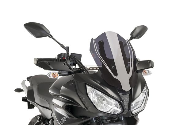 Windschild Puig Z-Racing-Scheibe mit ABE für Yamaha MT-07 TRACER, TRACER 700, TRACER 700 GT (Bj. 2016 - 2019)
