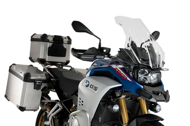 Puig Touring Plus Scheibe für Bmw F850GS, F750GS, u.a. Transparent – Bild 3