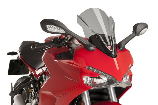 Windschild Puig Z-Racing-Scheibe mit ABE für Ducati 900 SS Superlight, Supersport 939, Supersport 939 S Bj. 1991 - 2025