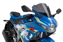 Parabrisas Puig cúpula Z-Racing 340 x 305 mm con ABE para Suzuki GSX-R125 año 2017 - 2026