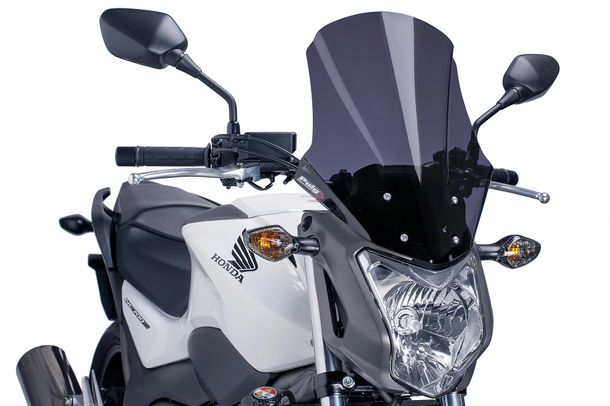 Windschild Puig Touring Plus Scheibe mit ABE für Honda NC700S, NC750S, NC750SD (Bj. 2012 - 2020)
