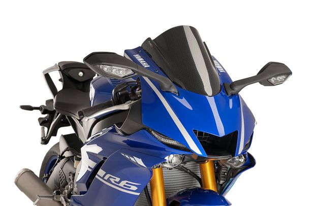 Windschild Puig Z-Racing-Scheibe mit ABE für Yamaha YZF-R6 Race, YZF-R7, YZF-R6 Bj. 2017 - 2026