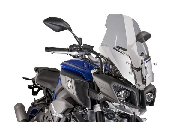 Para-brisa Puig Touring Plus com ABE para Yamaha MT-10, MT-10 SP ano 2016 - 2021