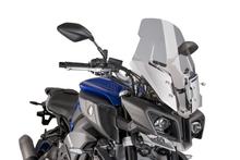 Puig Touring Plus windshield with ABE for Yamaha MT-10, MT-10 SP Year 2016 - 2021