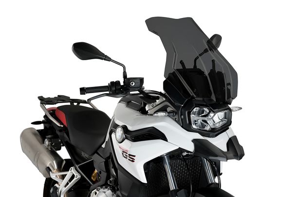 Windschild Puig Touring Plus Scheibe 530 x 412 mm mit ABE für Bmw F850GS, F750GS, F850GS ADVENTURE, F800GS (Bj. 2018 - 2026)