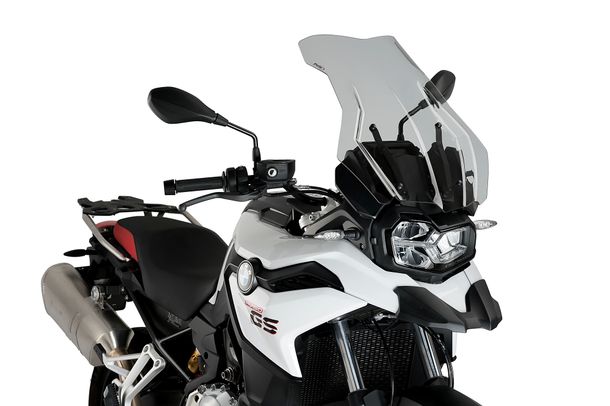 Windschild Puig Touring Plus Scheibe 530 x 412 mm mit ABE für BMW F750GS, F850GS, F850GS Adventure, F800GS Bj. 2018 - 2026