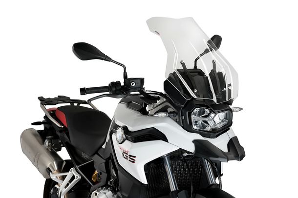 Windschild Puig Touring Plus Scheibe 530 x 412 mm mit ABE für BMW F750GS, F850GS, F850GS Adventure, F800GS Bj. 2018 - 2026