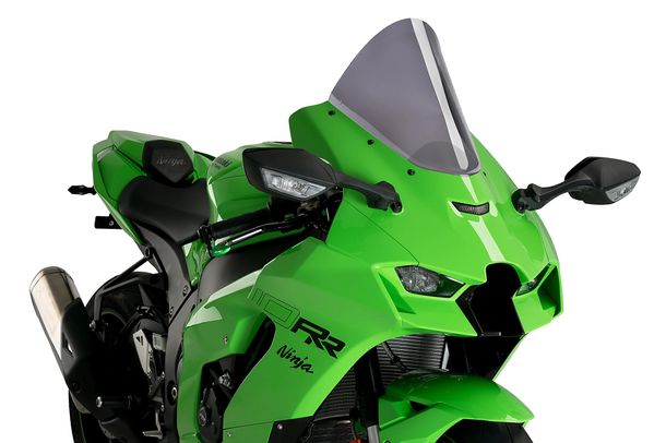 Windschild Puig R-Racer-Scheibe 320 x 285 mm mit ABE für Kawasaki ZX-10R, ZX-10RR Bj. 2021 - 2026