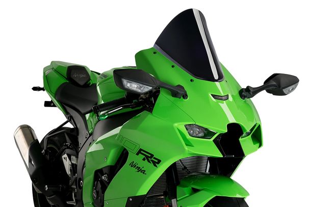 Windschild Puig R-Racer-Scheibe 320 x 285 mm mit ABE für Kawasaki ZX-10R, ZX-10RR Bj. 2021 - 2026