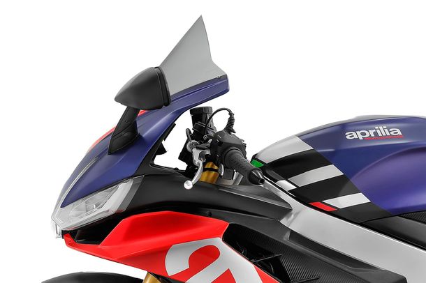 Windschild Puig R-Racer-Scheibe 350 x 315 mm mit ABE für Aprilia RSV4, RSV4 Factory Bj. 2021 - 2026