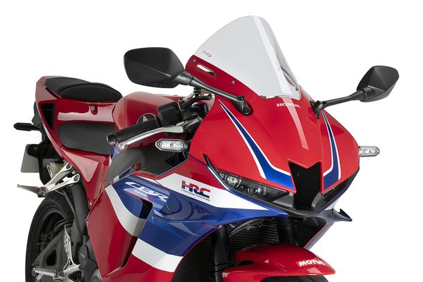 Windschild Puig R-Racer-Scheibe 275 x 275 mm mit ABE für Honda CBR600RR Bj. 2023 - 2025