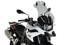 Windschild Puig Touring Plus Scheibe mit Visier mit ABE für BMW F750GS, F850GS, F850GS Adventure Bj. 2018 - 2024