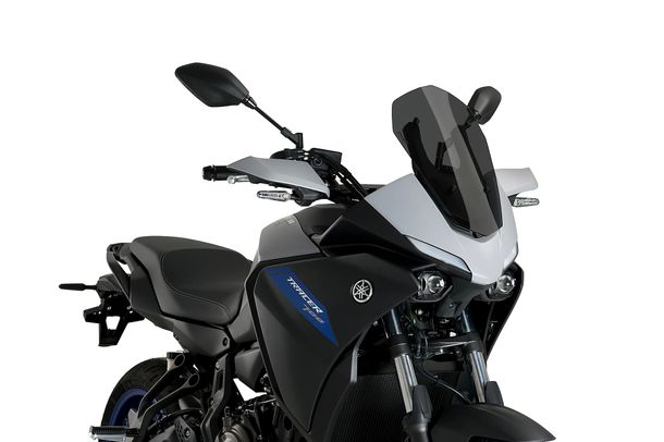 Windschild Puig Sportscheibe 382 x 250 mm mit ABE für Yamaha Tracer 7, Tracer 7 GT, Tracer 700, Tracer 700 GT Bj. 2020 - 2024