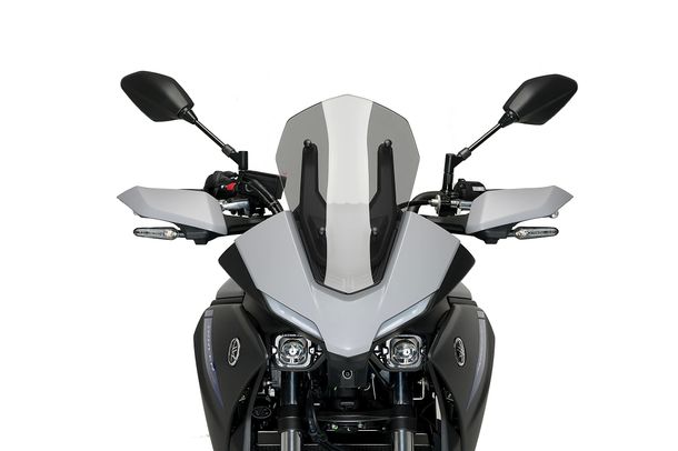 Windschild Puig Sportscheibe 382 x 250 mm mit ABE für Yamaha Tracer 7, Tracer 7 GT, Tracer 700, Tracer 700 GT Bj. 2020 - 2024