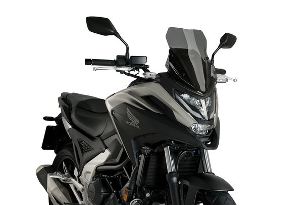 Windschild Puig Sportscheibe 380 x 295 mm mit ABE für Honda NC750X, NC750X DCT Bj. 2021 - 2024