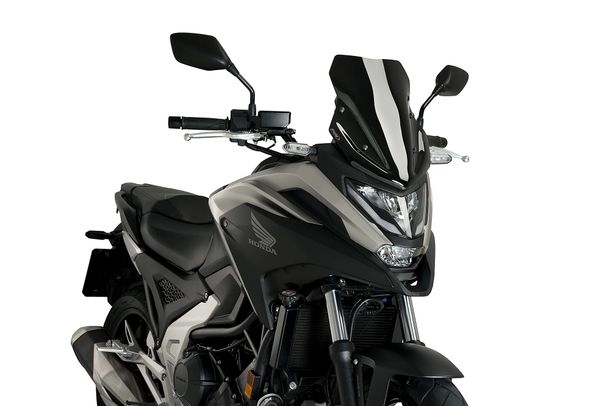 Windschild Puig Sportscheibe 380 x 295 mm mit ABE für Honda NC750X, NC750X DCT Bj. 2021 - 2024