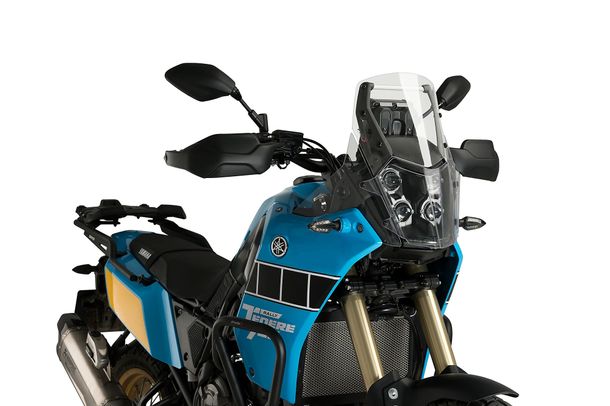 Windschild Puig Sportscheibe 240 x 250 mm mit ABE für Yamaha Tenere 700, Tenere 700 Rally Edition, Tenere 700 World Raid Bj. 2019 - 2025