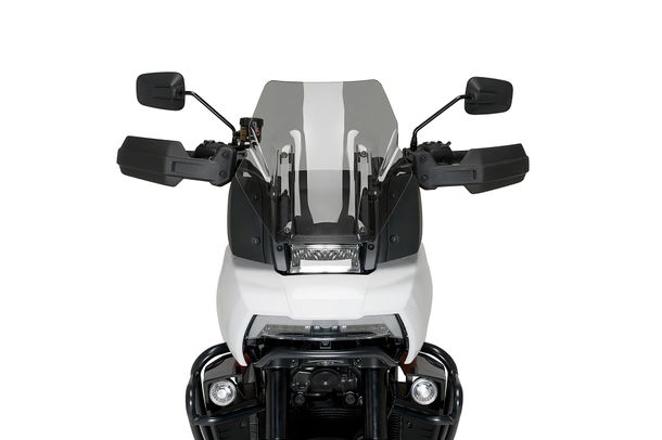 Windschild Puig Sportscheibe 365 x 375 mm mit ABE für Harley Davidson PAN America Special RA1250S, PAN America RA1250 Bj. 2021 - 2026