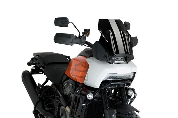 Windschild Puig Sportscheibe 365 x 375 mm mit ABE für Harley Davidson PAN America Special RA1250S, PAN America RA1250 Bj. 2021 - 2026