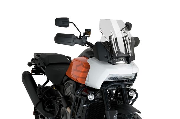 Windschild Puig Sportscheibe 365 x 375 mm mit ABE für Harley Davidson PAN America Special RA1250S, PAN America RA1250 Bj. 2021 - 2026