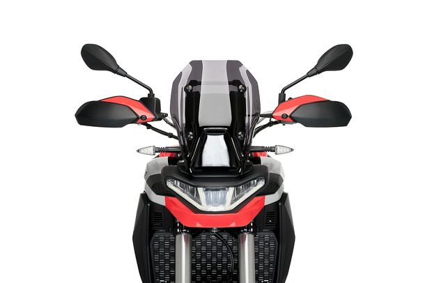 Windschild Puig Sportscheibe 365 x 280 mm mit ABE für Aprilia Tuareg 660, Tuareg 660 Rally Bj. 2022 - 2026