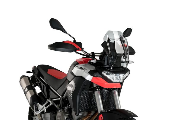 Windschild Puig Sportscheibe 365 x 280 mm mit ABE für Aprilia Tuareg 660, Tuareg 660 Rally Bj. 2022 - 2026