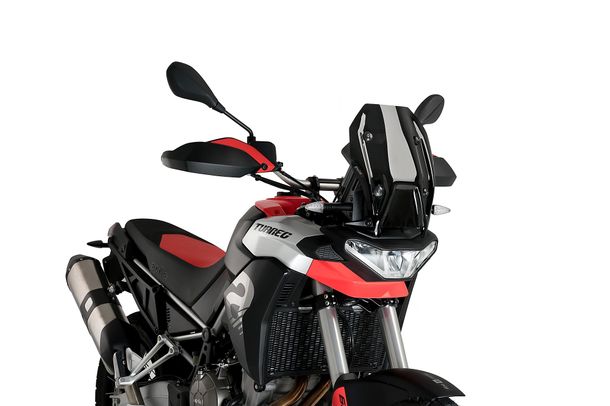 Windschild Puig Sportscheibe 365 x 280 mm mit ABE für Aprilia Tuareg 660, Tuareg 660 Rally Bj. 2022 - 2026