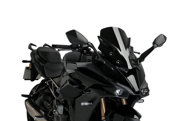 Windschild Puig Sportscheibe 415 x 340 mm mit ABE für Suzuki GSX-S1000GT, GSX-S1000GT Travel Edition Bj. 2022 - 2026