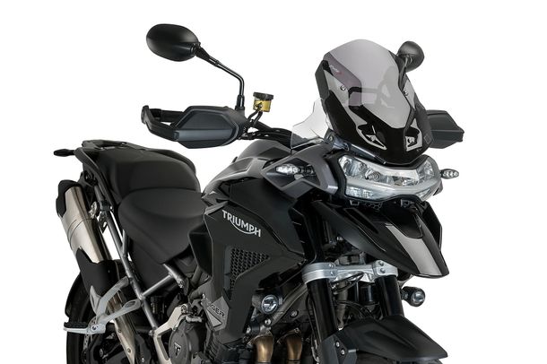 Windschild Puig Sportscheibe 360 x 315 mm mit ABE für Triumph Tiger 1200 GT PRO, Tiger 1200 GT Explorer Bj. 2022 - 2025