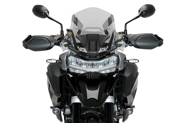 Windschild Puig Sportscheibe 360 x 315 mm mit ABE für Triumph Tiger 1200 GT PRO, Tiger 1200 GT Explorer Bj. 2022 - 2025