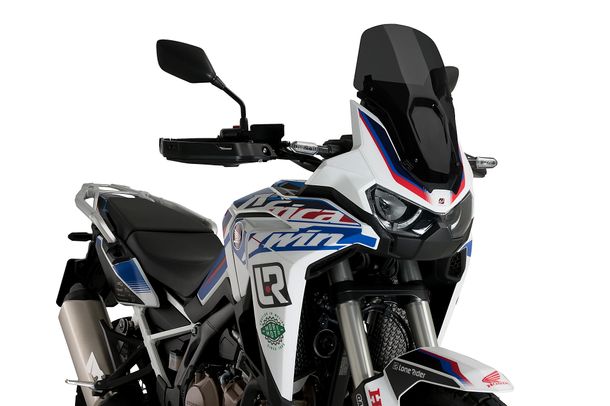 Windschild Puig Sportscheibe 450 x 295 mm mit ABE für Honda CRF1100L Africa Twin Bj. 2020 - 2023