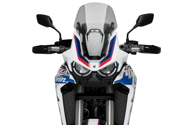 Windschild Puig Sportscheibe 450 x 295 mm mit ABE für Honda CRF1100L Africa Twin Bj. 2020 - 2023