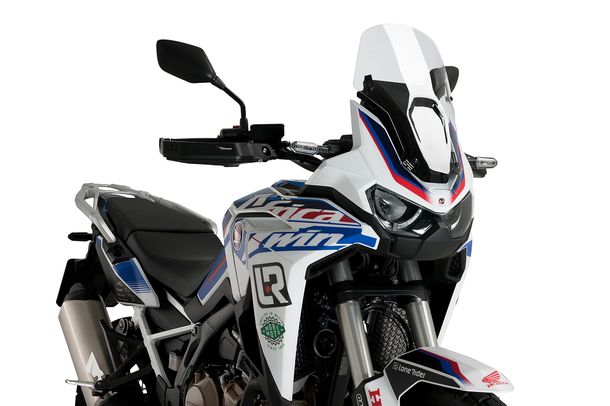 Windschild Puig Sportscheibe 450 x 295 mm mit ABE für Honda CRF1100L Africa Twin Bj. 2020 - 2023