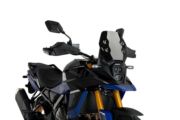 Windschild Puig Sportscheibe 290 x 290 mm mit ABE für Suzuki DL800DE V-STROM, DL800 V-STROM Tech, DL800 V-STROM Bj. 2023 - 2026