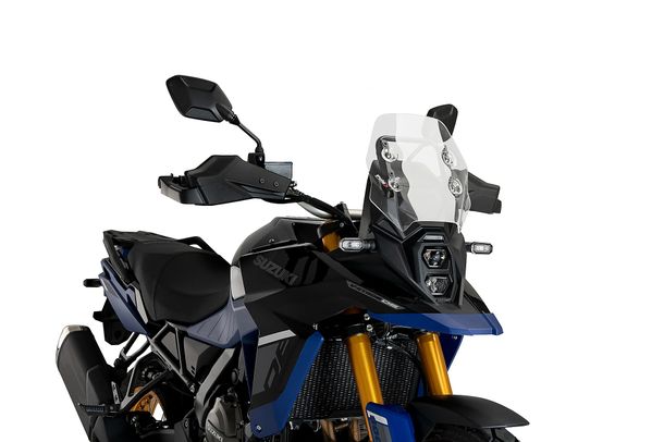 Windschild Puig Sportscheibe 290 x 290 mm mit ABE für Suzuki DL800DE V-STROM, DL800 V-STROM Tech, DL800 V-STROM Bj. 2023 - 2026