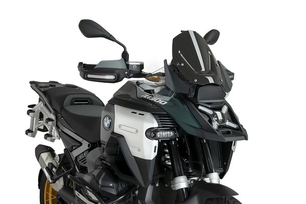 Windschild Puig Sportscheibe 320 x 290 mm mit ABE für BMW R1300GS Trophy, R1300GS Triple Black, R1300GS Bj. 2023 - 2026