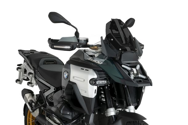 Windschild Puig Sportscheibe 320 x 290 mm mit ABE für BMW R1300GS Trophy, R1300GS Triple Black, R1300GS Bj. 2023 - 2026