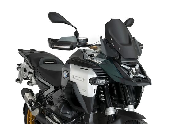 Windschild Puig Sportscheibe 385 x 290 mm mit ABE für BMW R1300GS Trophy, R1300GS Triple Black, R1300GS Bj. 2023 - 2026