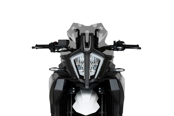 Windschild Puig Sportscheibe 420 x 365 mm mit ABE für KTM 890 SMT Bj. 2023 - 2025