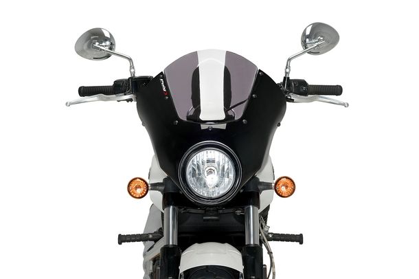 Windschild Puig Dark Night mit ABE für Indian Scout Classic Bj. 2017 - 2025