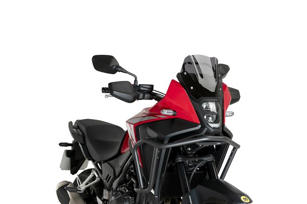 Windschild Puig Sportscheibe 265 x 265 mm mit ABE für Honda NX500, NX500 Eclutch Bj. 2024 - 2026