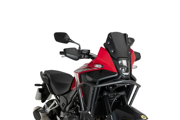 Windschild Puig Sportscheibe 265 x 265 mm mit ABE für Honda NX500, NX500 Eclutch Bj. 2024 - 2026