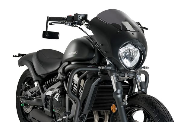 Windschild Puig Dark Night mit ABE für Kawasaki Vulcan S Bj. 2015 - 2025