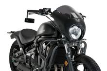 Pare-brise Puig Dark Night avec homologation ABE pour Kawasaki Vulcan S ann. 2015 - 2025