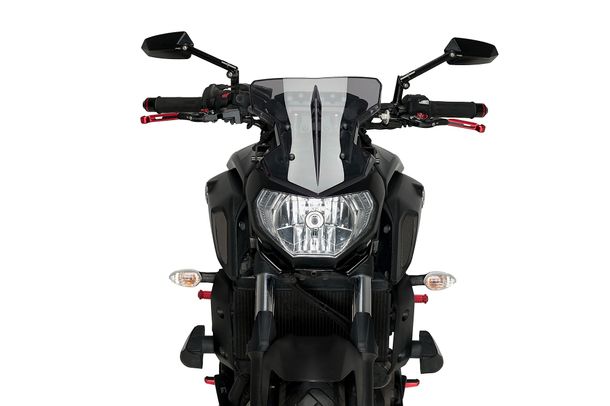 Windschild Puig Flanker mit ABE für Yamaha MT-07, MT-09 Street Rally, MT-09 Sport Tracker, MT-09 Bj. 2013 - 2024