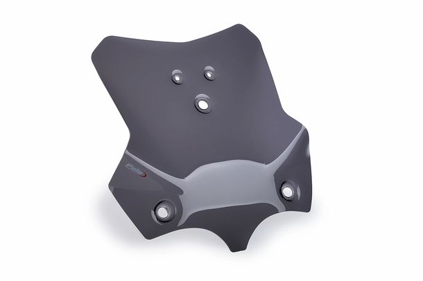 Windschild Puig Sportscheibe 385 x 355 mm mit ABE für Moto Guzzi V85 Strada, V85TT Travel, V85TT 850 Bj. 2024 - 2026